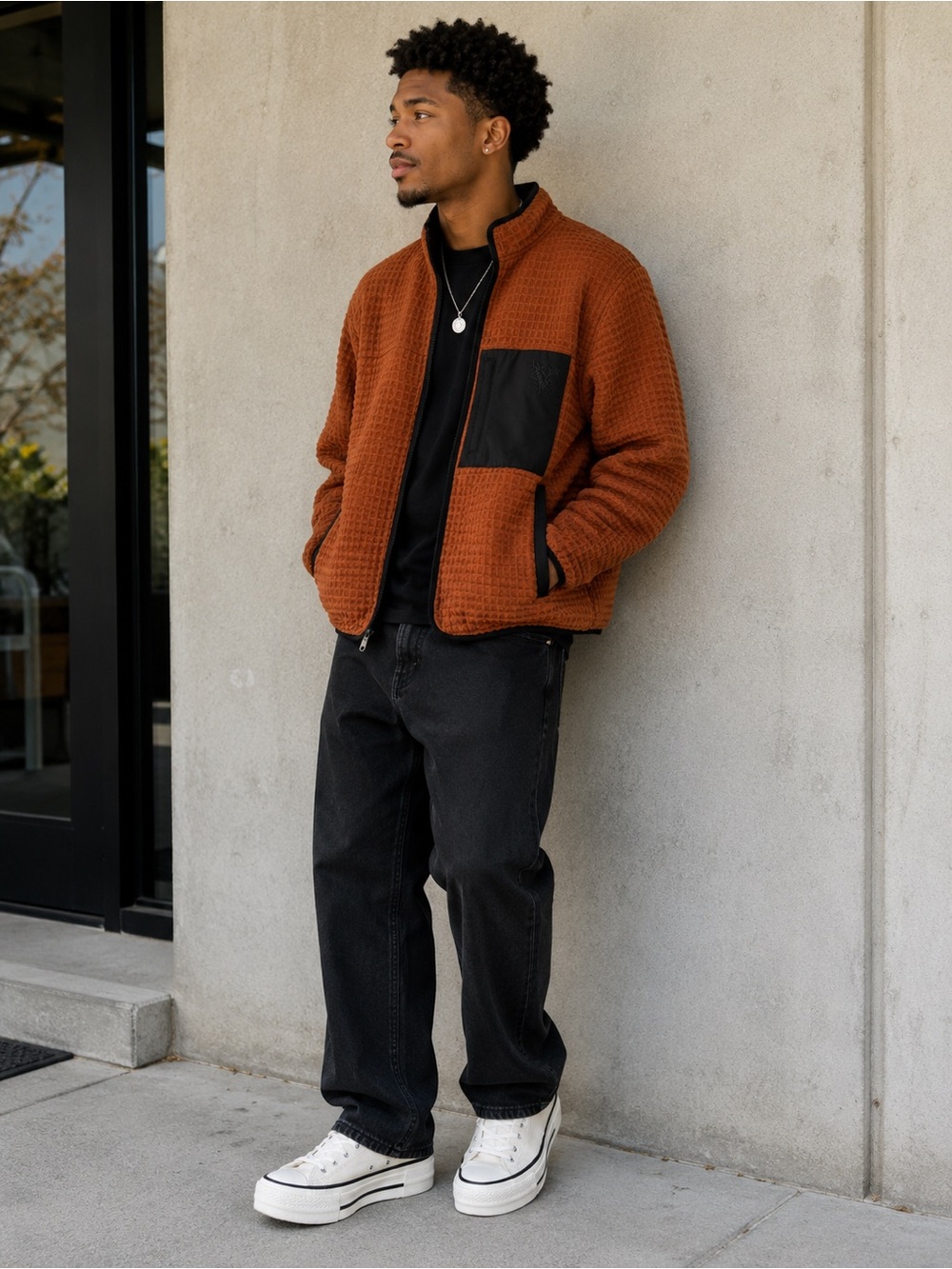 Vans skate waffle jacket